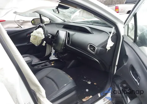 2021 Toyota Prius Prime Xle z USA, uszkodzony, nr VIN JTDKAMFP0M3190565